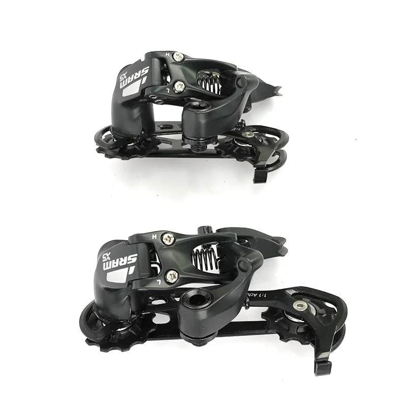 SRAM X5 REAR DERAILLEUR 10/9/8/7 SPEED Blackr REAR DERAILLEUR short OR Medium CAGE MTB /FOLDING bike Groupset Bike Kit