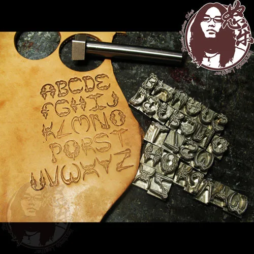 

36 шт., формы для резьбы по коже A-Z 0-9, ручная работа, уникальный дизайн, инструменты для работы по коже с инструментами для резьбы по коже