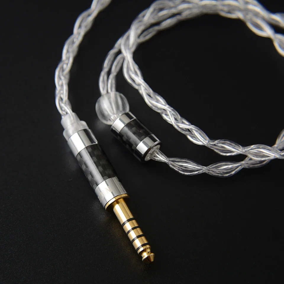 NICEHCK LitzPS HiFi IEM Replace Wire 4N Litz Pure Silver Earphone