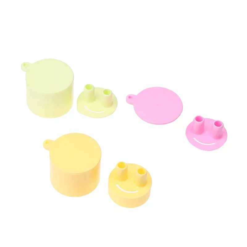 Herbal Inhalant Inhaler Accessory Two Nostrils Sticks Inhaler Tubes Cap Portable Reusable Nasal Inhalers Nasal Suction Cap