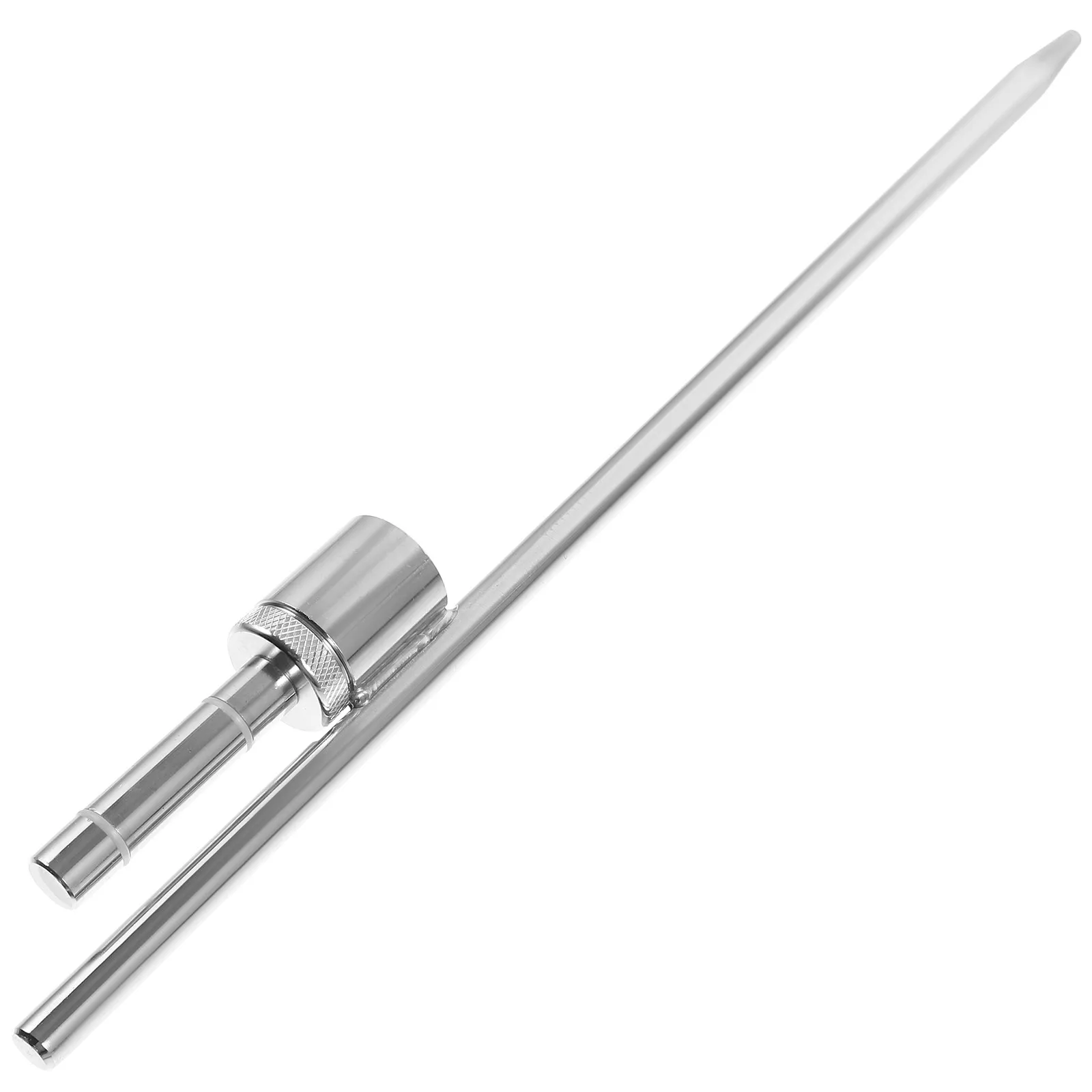 Stainless Steel Flagpole Ground Stake Strong Fixed Holder for Flag Poles Easy Install Compatible with Telescoping Sectional