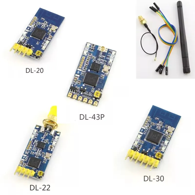 2.4G CC2530 zigbee wireless transmission and reception module serial port transparent TTL interface without development