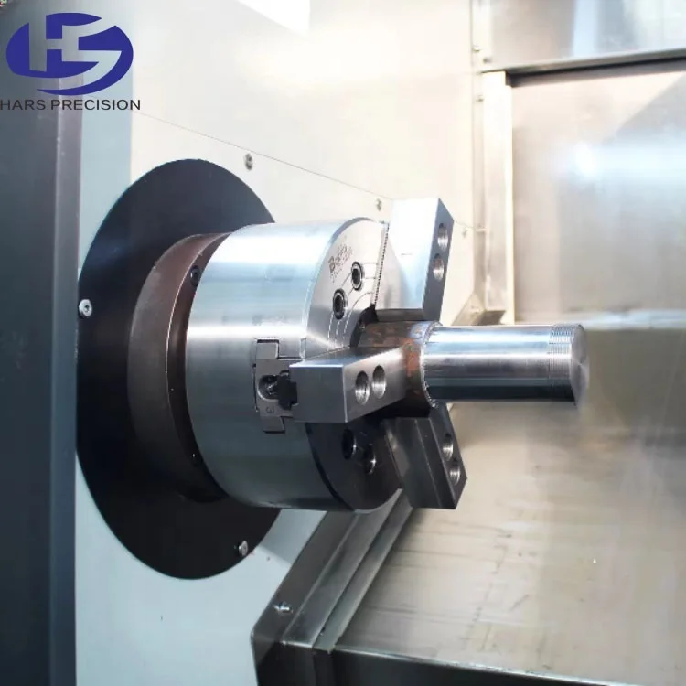 High Rigidity Slant Bed CNC Lathe TCK46H Turning Hine With Linear Guideway