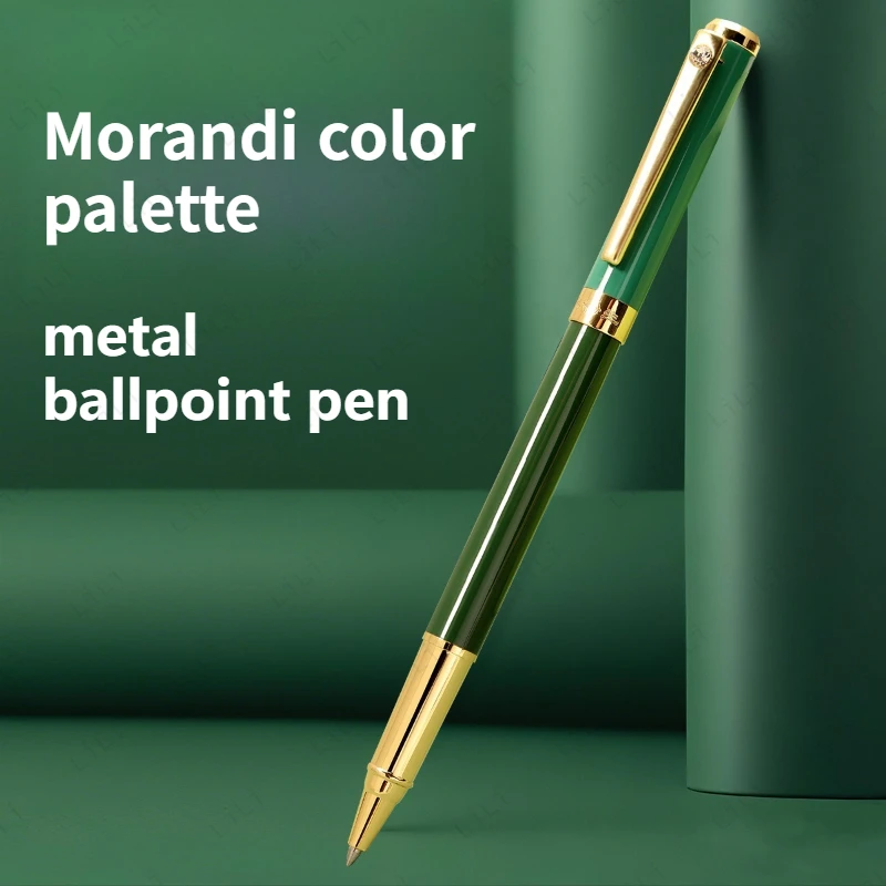 

High Quality Business Metal Signature Pen Exquisite Office 0.5mm Black Ink Neutral Pen Brightly Colored Stationery Gift Pen