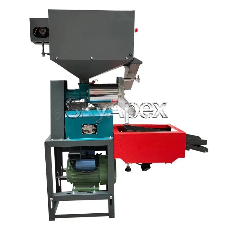Multifunctional All-in-One Rice Milling Grinding  Separating Machine for Multiple Grains with User-Friendly Operation