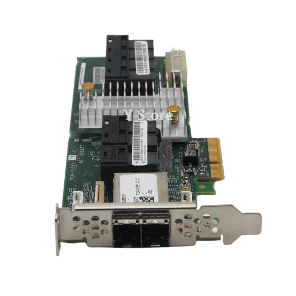 Oryginalna karta rozszerzeń Y Store do Lenovo Adaptec AEC-82885T 2283400-R 12Gbs SAS 36-portowa 00LF095, 100% przetestowana, szybka wysyłka — zdjęcie produktu 3