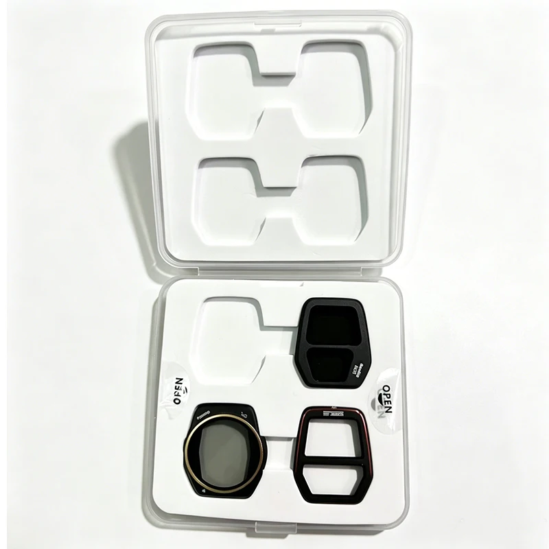 Double-Layer Protection Box Storage ND CPL UV Filters Anti-Loss Protection Case for DJI Mavic Air 3 / Air 3S Drone Accessories