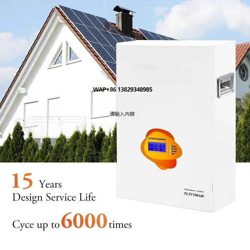 Commercial-Grade Solar Power Station LiFePO4 Generator with 10kW Charger for Emergency Daily Use