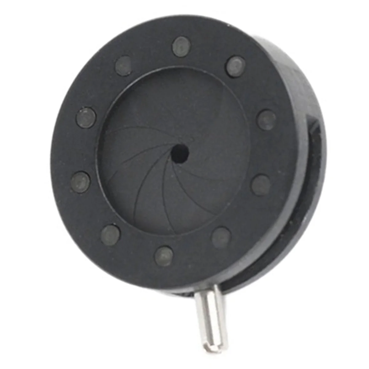 5X คู่มือรูรับแสงปรับ Mechanical Iris ไดอะแฟรม Iris Diaphragm สําหรับกล้องดิจิตอลกล้องจุลทรรศน์ Iris เลนส์ SK12-PZZW