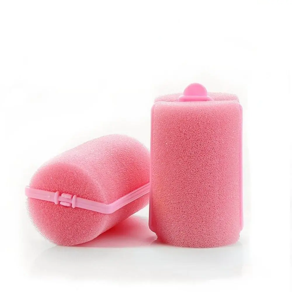 6-14pcs Random Colors DIY Curls Hair Salon Hair Styling Tools Hair Rollers Hairdressing Kit Sponge Foam Cushion Hair Curlers