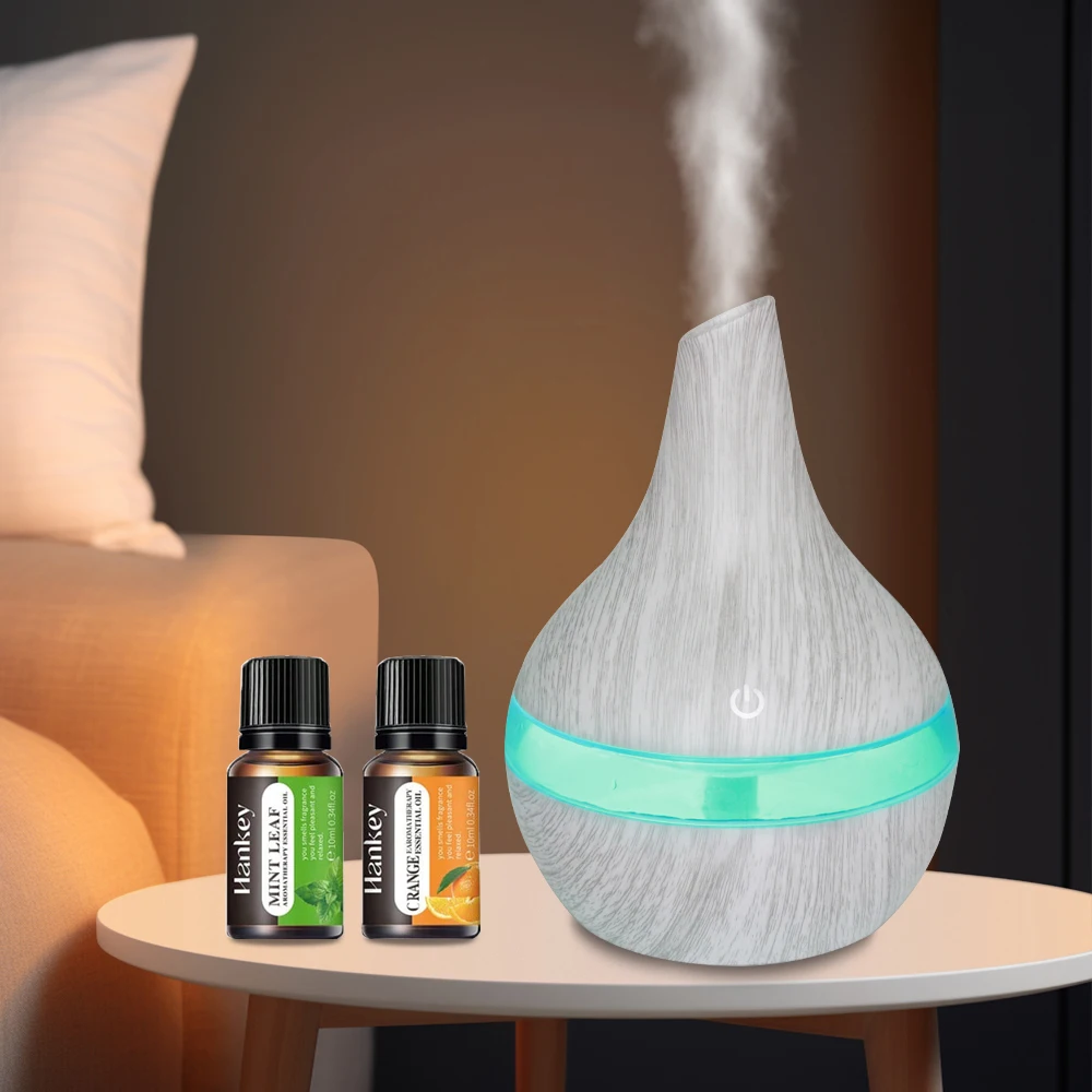 

Портативный USB-увлажнитель на 300 мл, мини-диффузор эфирного масла для путешествий, офиса и небольших помещений