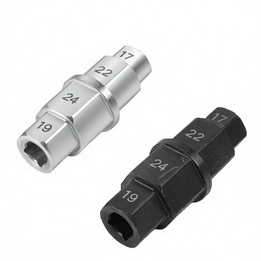 Professional Motorcycle Spindle Socket Wrench Front Wheel Tool Hexagon Sleeve High Carbon Steel For Bike Maintenance