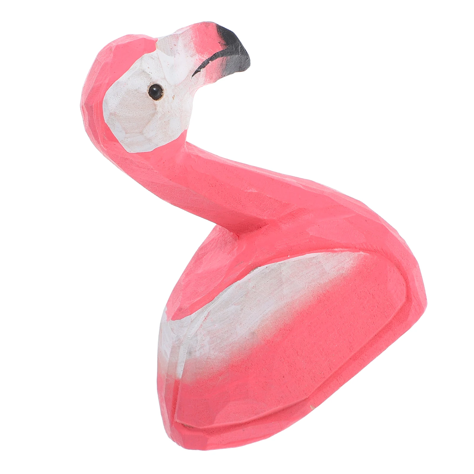 

Wooden Flamingo Pencil Sharpener Cute Portable Handheld Manual Student Stationery Desk Supplies Kids Classroom