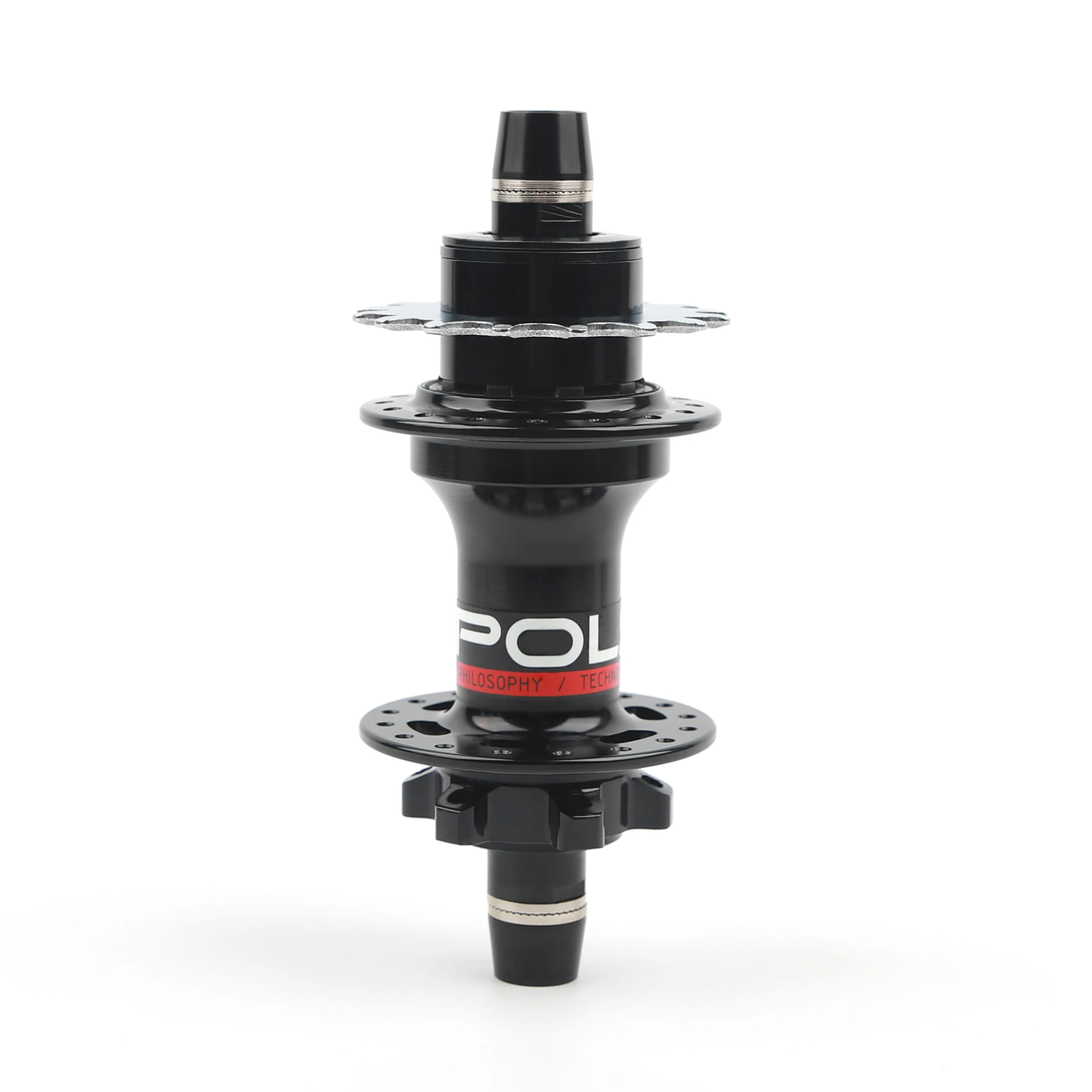 POLSO BMX Dirt Jump Hub Front And Rear Hubs 32 Holes Bicycle Street Trial Hub With 16T Cogs Bike Parts