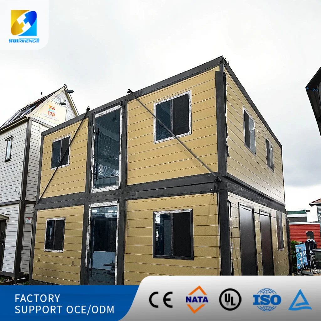 Customized Hot Sale 20/40FT Modern Design Steel Mobile Expandable Folding Container House With Fire Resistant Materials For Vill