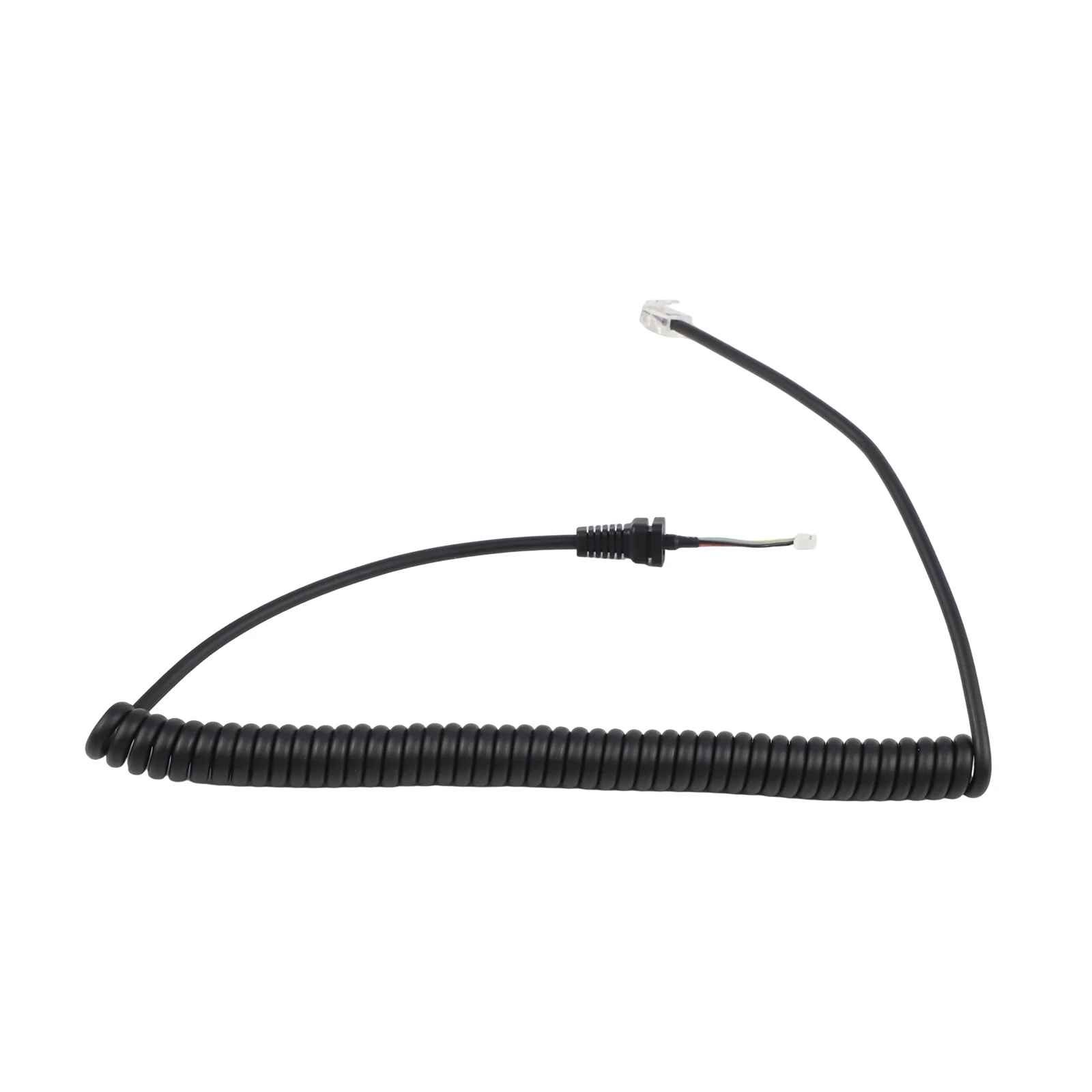 Flexible Replacement Microph Cable for Yaesu Radios FT7800 FT8800 FT8900 FT1807 up to Hundred Fifty Centimeters