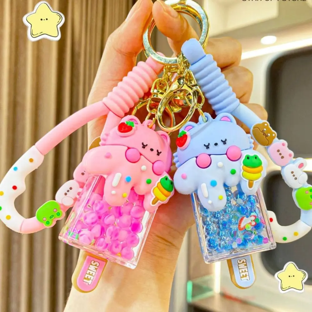 Kawali Acrylic Butter Bear Keychain Hanging Ornament Toys Dolls Pendant Gift Butter Bear Pendant