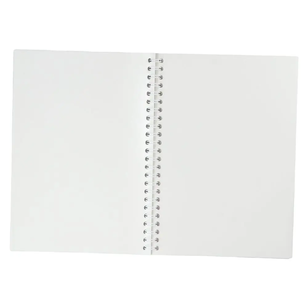 Reusable Sticker Book 32 Pages A5 White Sticker Organizer Flower Collecting Album Stickers Collection