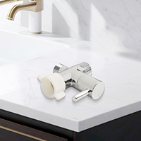 Convenient Water Flowing Control Bidet T Adapter Metal Tee Connector Toilet Tank Hand Held Sprayer T Adapter Toilet