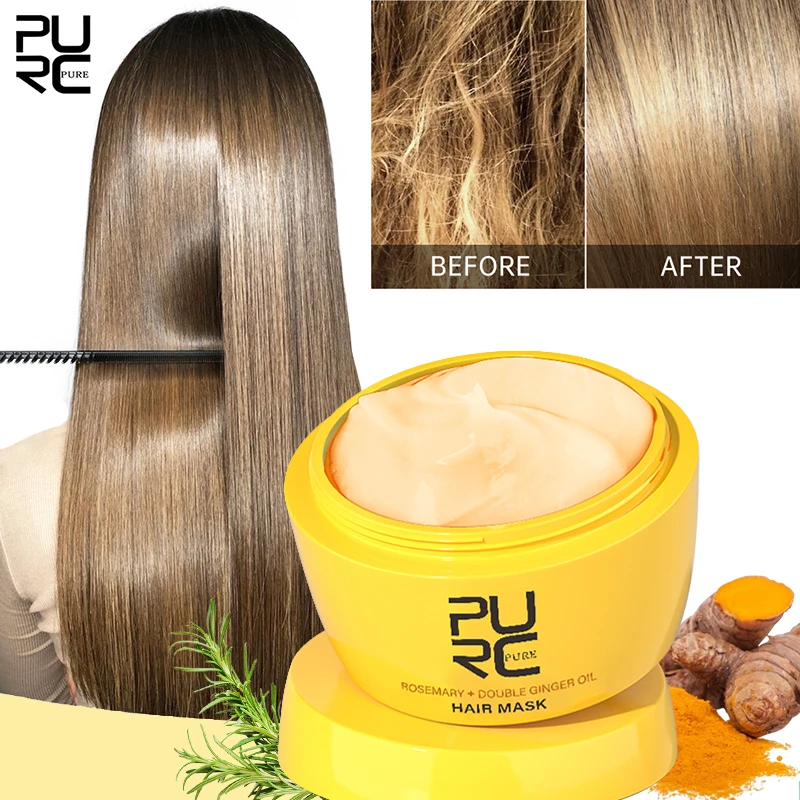 PURC Nourishing Hair Mask with Rosemary Oil & Ginger - Revitalize and Strengthen Your Hair