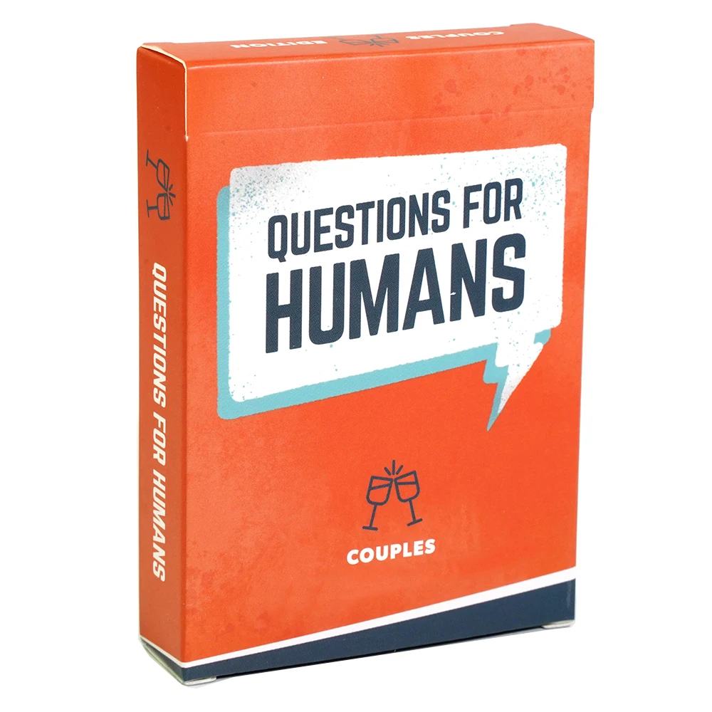 Questions For Humans Couples Cards 52 Cards In The Deck Improve Your Relationship Conversation Starters For Couples