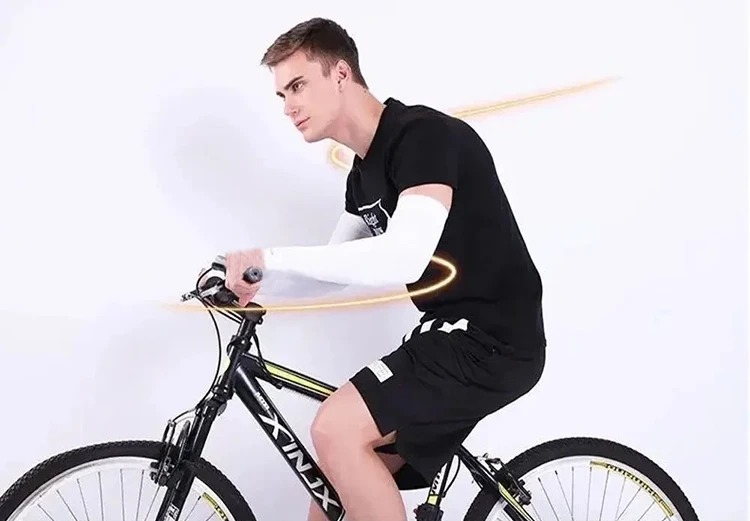 Männer und Frauen Sommer Radfahren Arm Schutz Eis Seide Arm Ärmel Outdoor Sport Sonnenschutz Atmungsaktive Eis Ärmel – Detail 9