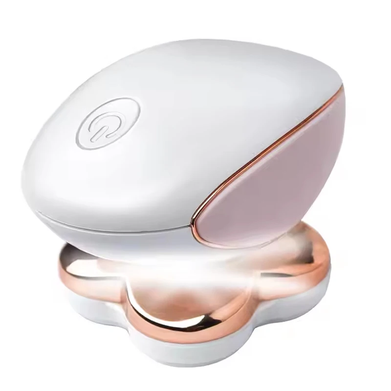 

Женская перезаряжаемая бритва с четырьмя ножными головками, электрическая роторная бритва, мини-портативная безболезненная электрическая эпиляция всего тела