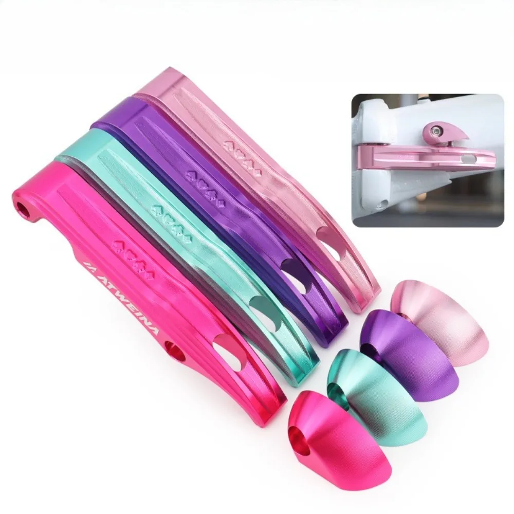 

Aluminum Alloy CNC Lightweight Folding Bike Center Lock Dual-Safety Scratch Resistance Rust Resistance Folding Bike Center Lock