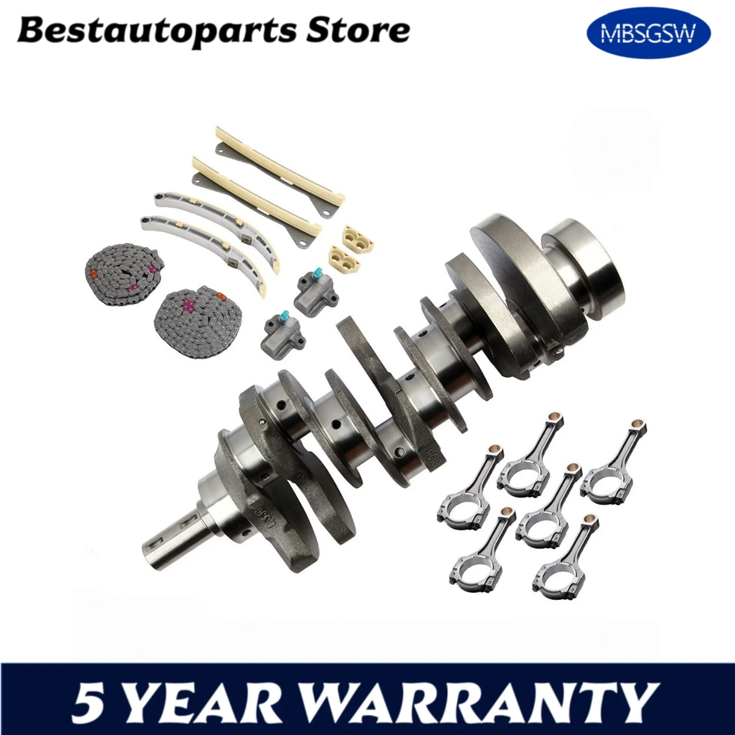 

Комплект для капитального ремонта двигателя G6DH 3.3L - Коленвалы и шатуны для HYUNDAI KIA (для систем ГРМ)