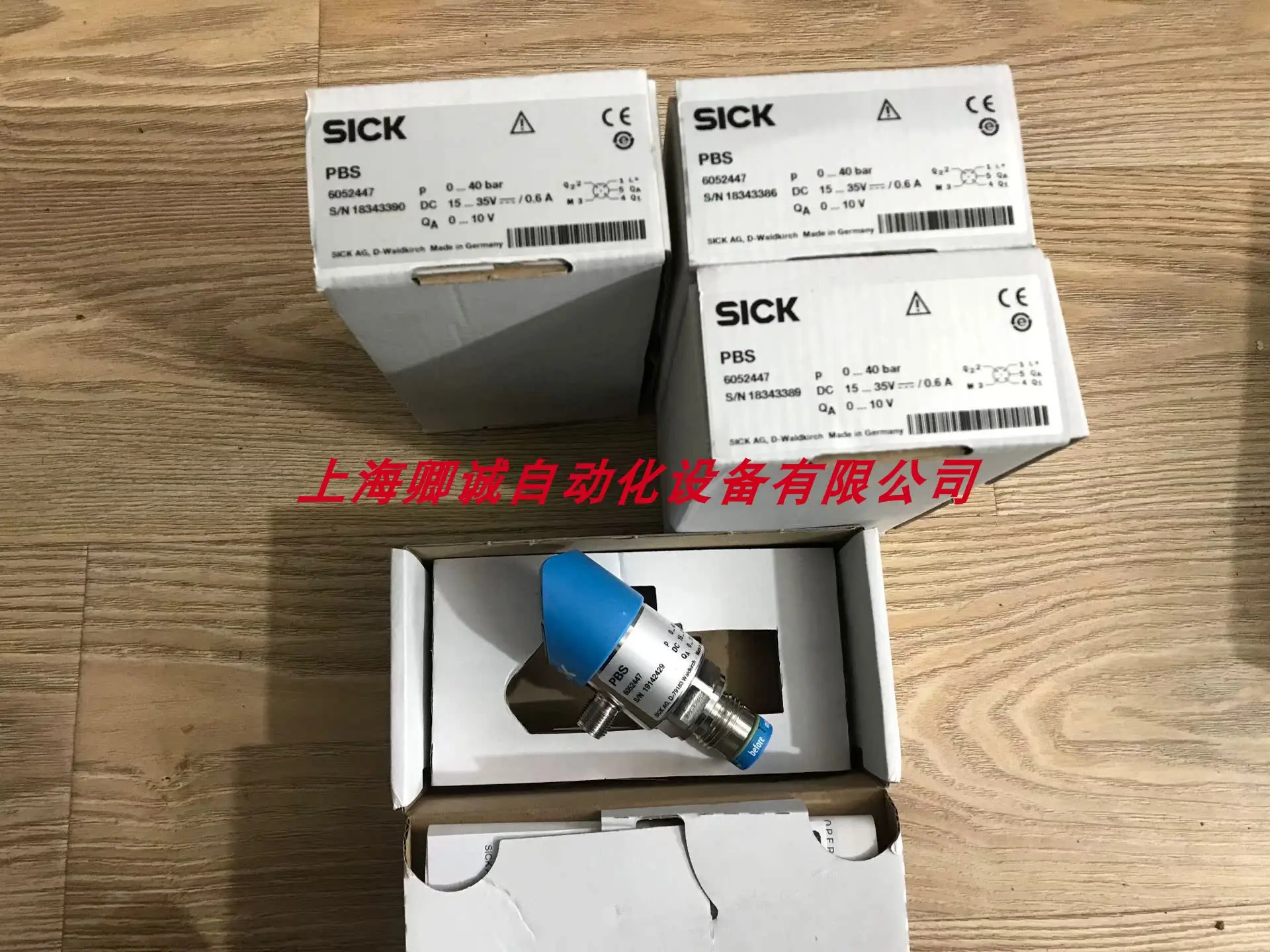 Germany SICK Pressure Sensor PBS Series Item Number 6039123.6039124.6039189.6039201