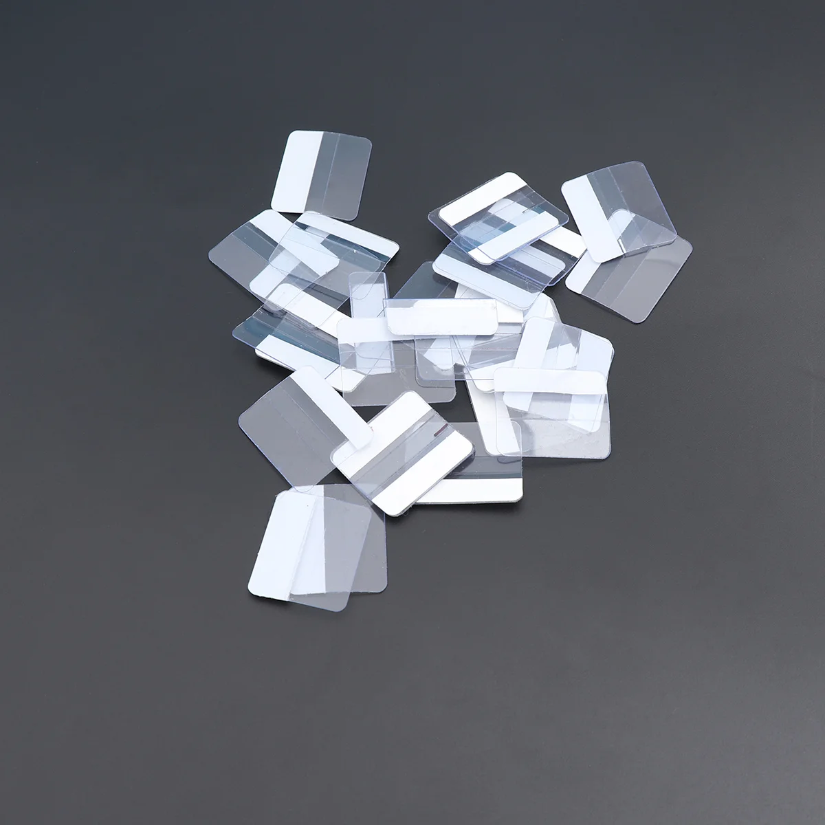 

100Pcs Earring Holders Clear PVC Lip Adapters for Necklace Hairpin Tags Jewelry Display Accessories Storage Solutions