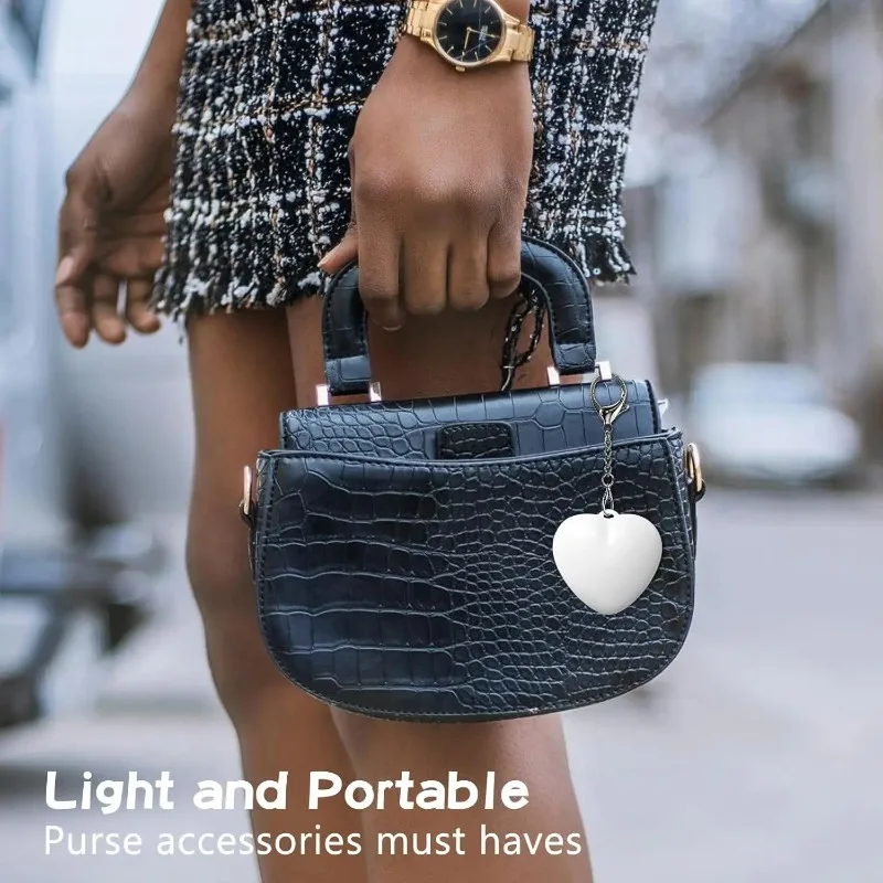 Portable Handbag Light LED Automatic Creative Gift Purse Accessories Smart Touch Heart Pattern Glow Light