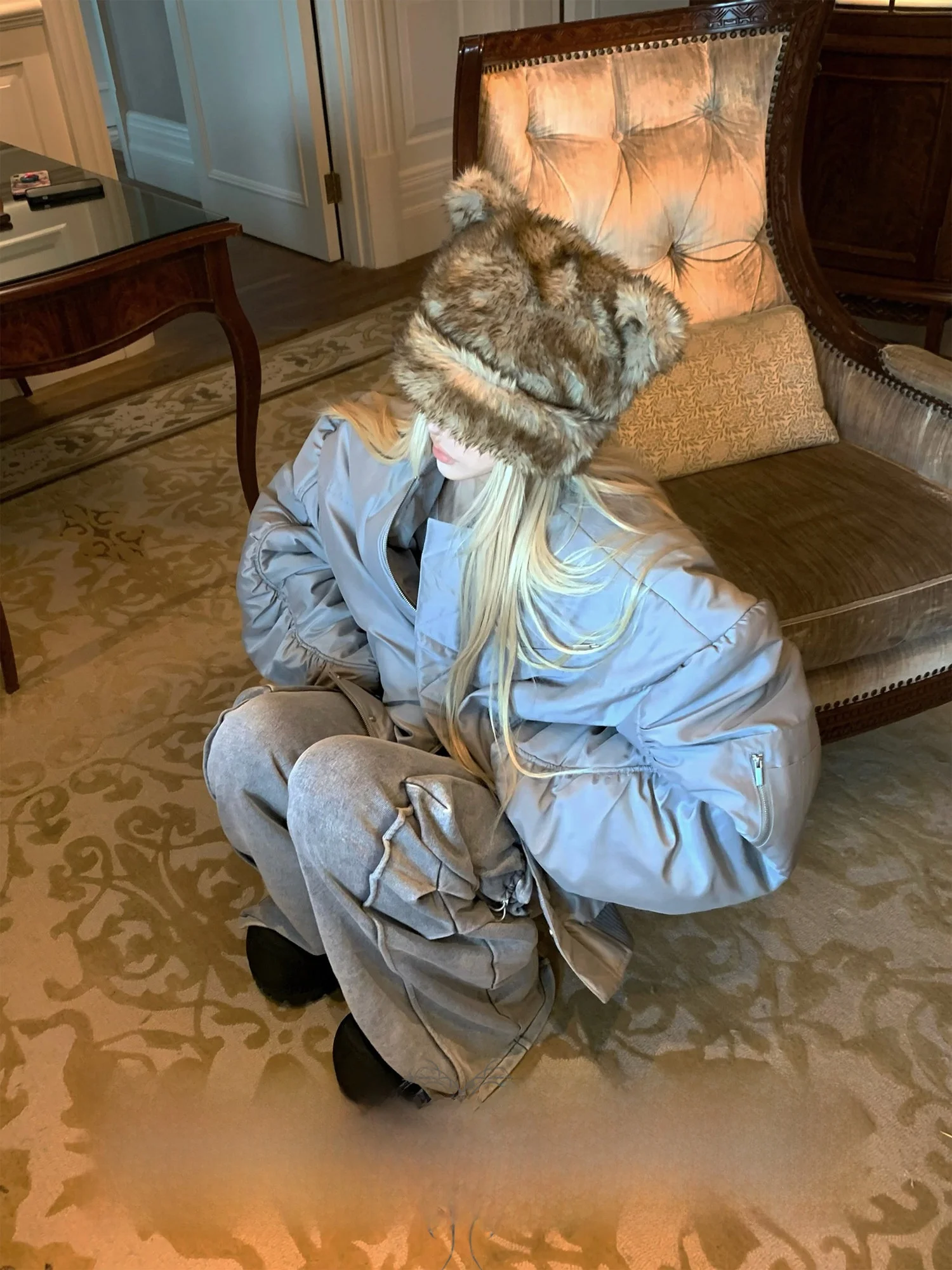 adorable-bonnet-en-peluche-oursin-chaud-en-fausse-fourrure-leopard-doux-et-confortable-pour-femme-en-polyester-pour-l'automne-et-l'hiver-–-sans-marque-enregistree