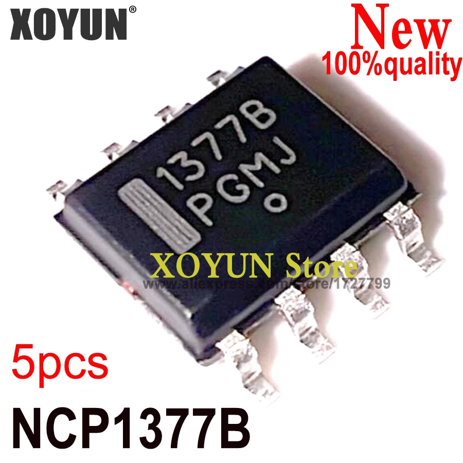 

(5piece) 100% New NCP1377BDR2G NCP1377B 1377B sop-8