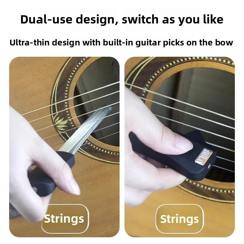 Guitar Bow Picasso Bow Performance Cello Violin Music Guitar Plucker Creative Performance Bow - view 4