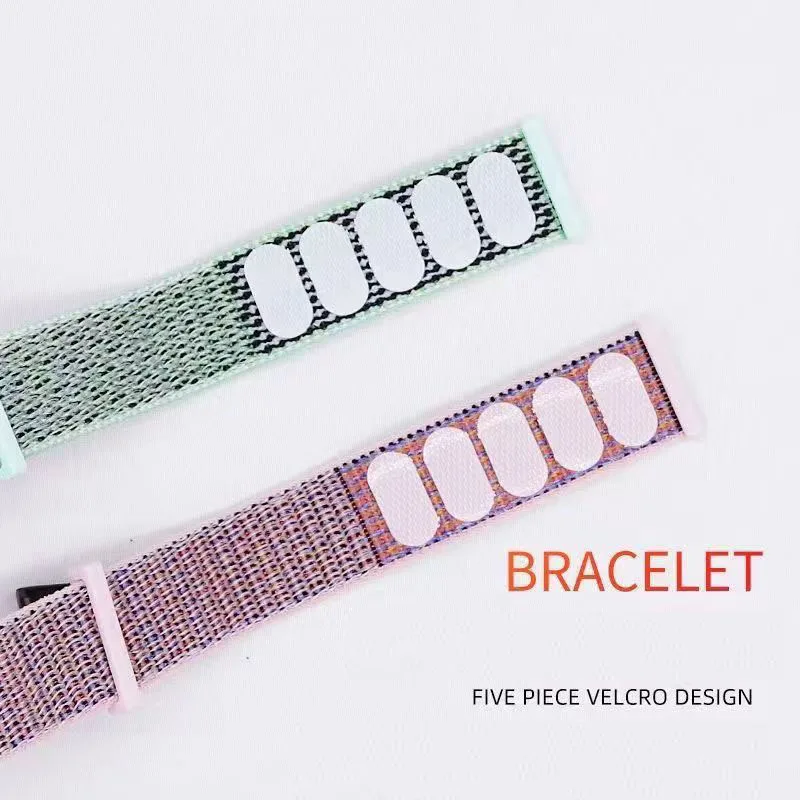 Strap For Xiaomi Mi Band 7 Pro Bracelet Nylon Braided Multicolor Sport Solo Loop Watchband For Mi band 7 Pro Strap Wristwatch