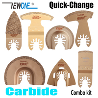 NEWONE Quick Release change Oscillating Tool Saw Blades Carbide Grinding Blades for multi tool fit Dewalt Black&Decker Fein