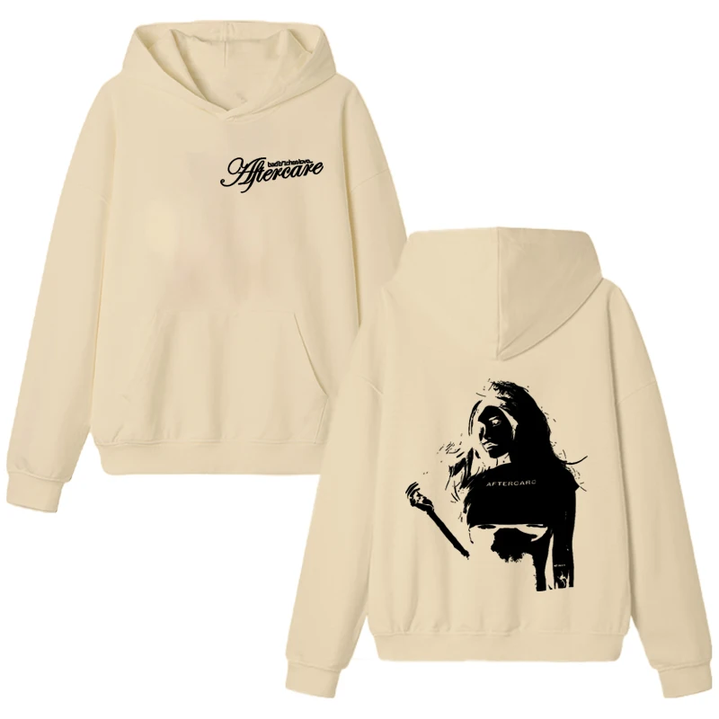 المغني نيسا باريت الموسيقى مزدوجة الوجهين مطبوعة هوديي الخريف الشتاء للجنسين موضة كنزة صوف الرجال النساء بلوزة من الصوف #3