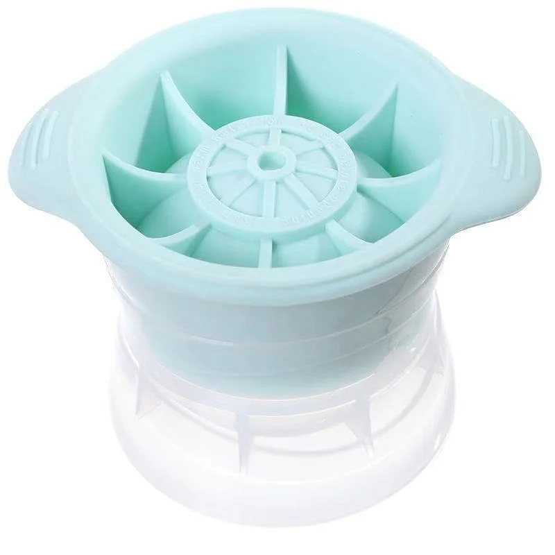 

Stackable 6cm Silicone Sphere Ice Cube Mold Kitchen Bar Round Ice Ball Making Mould for Household Use