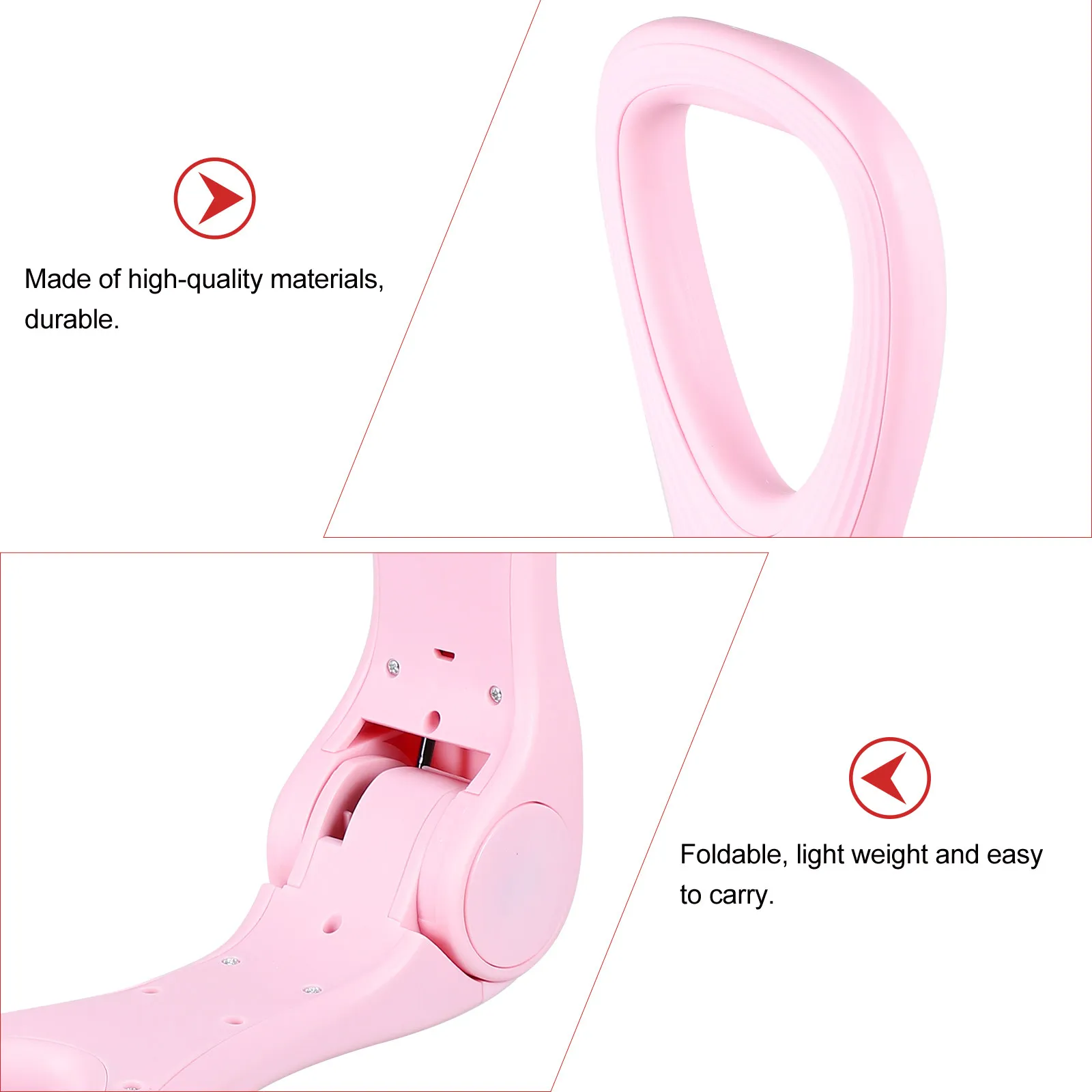 1Pcs Thigh Trainer Leg Slimming Clip PP Tpe Spring Material Home Gym Inner Thigh Exerciser Fitness Equipment Weight Loss