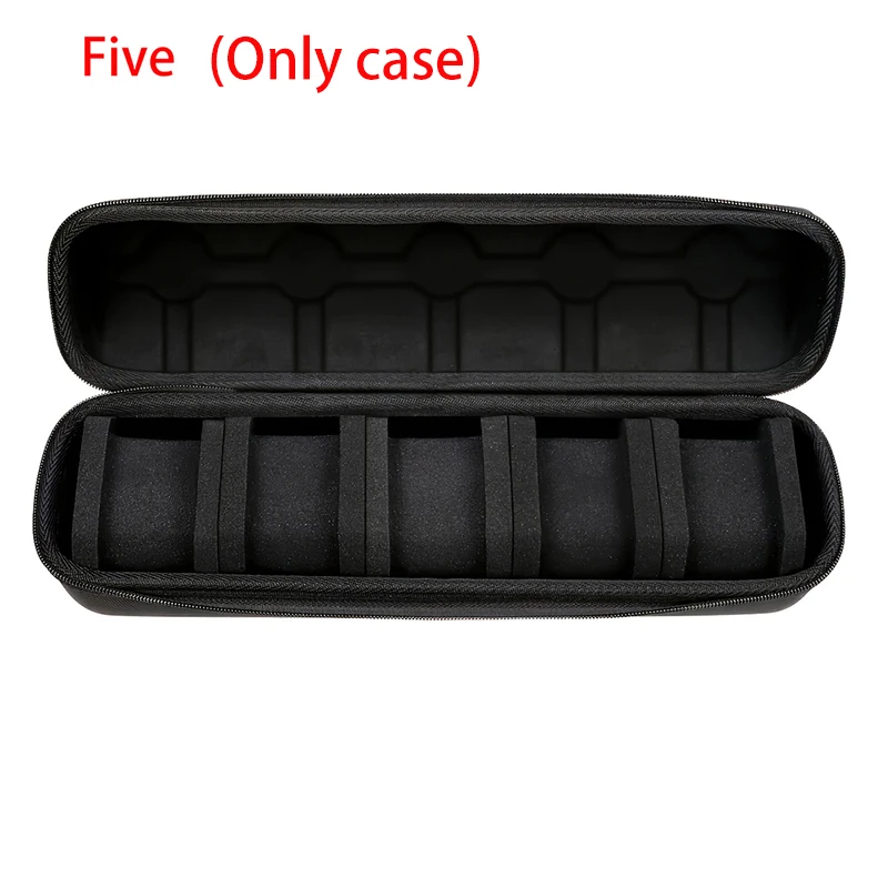 Horlogebox-organizer voor mannen of vrouwen, horloge-reiskoffer, draagbare opbergdoos, horloge-displayhouder voor polshorloges en smartwatches