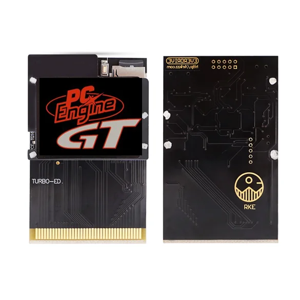 500 IN1 PCE محرك الكمبيوتر وحدة التحكم بطاقة الألعاب توربو أو RGBS بطاقة فيديو الداعم RGBS إشارة إخراج الصوت