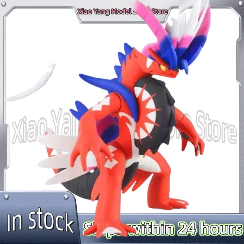 

В наличии, отправка в течение 24 часов, модель Bandai, Pokémon Golisopod, Crimson and Violet, сборная модель для карманной сборки