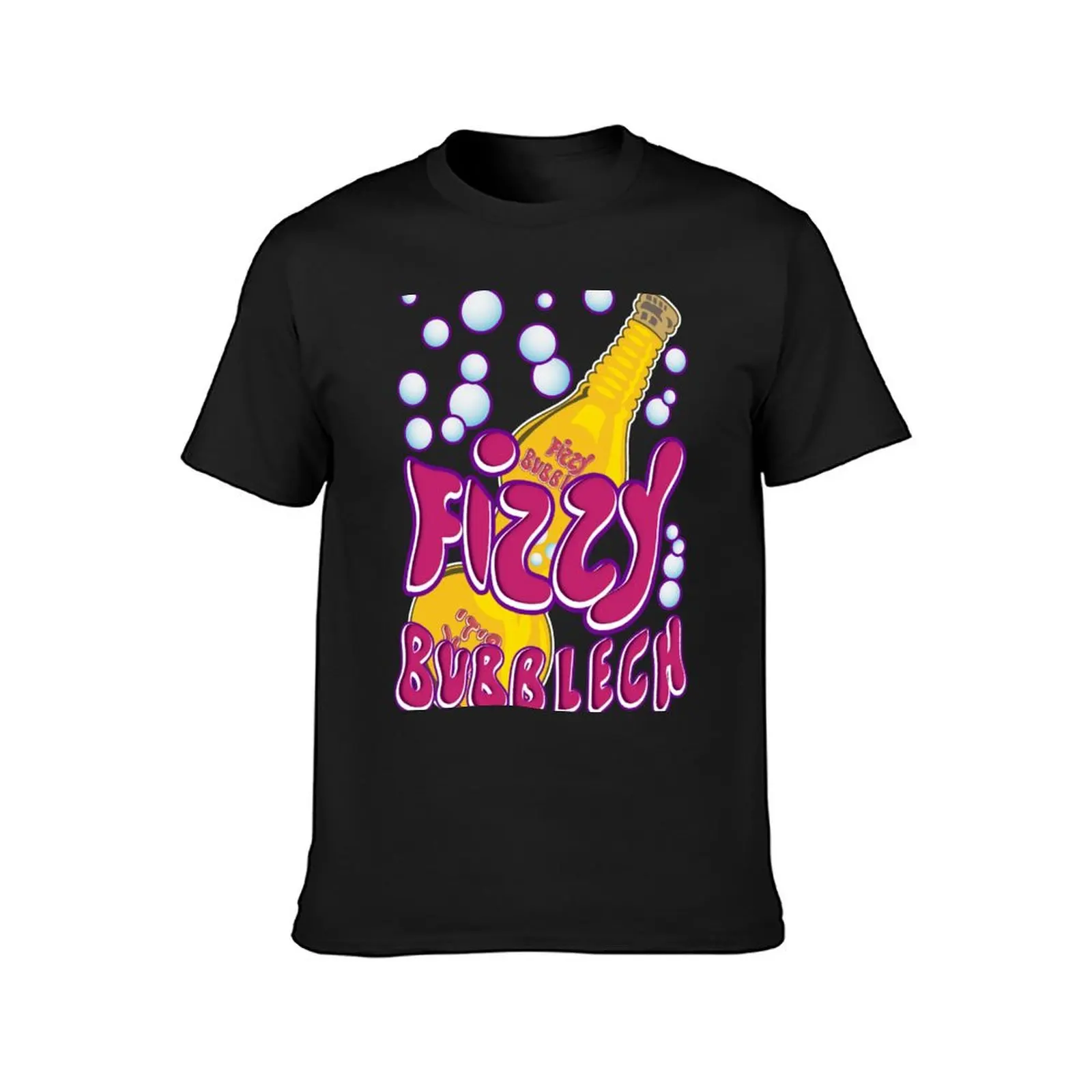 Fizzy Bubblech T-Shirt new edition quick-drying summer clothes black t shirts for men