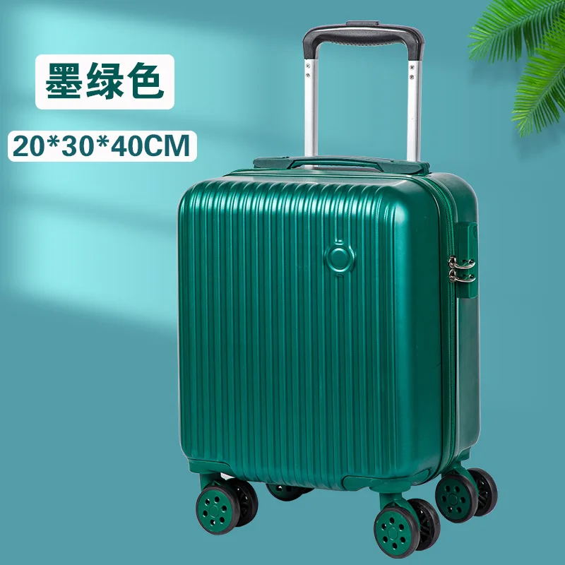 New Universal Wheel Password Box Travel Box Candy Color Climbing Case Mini Luggage