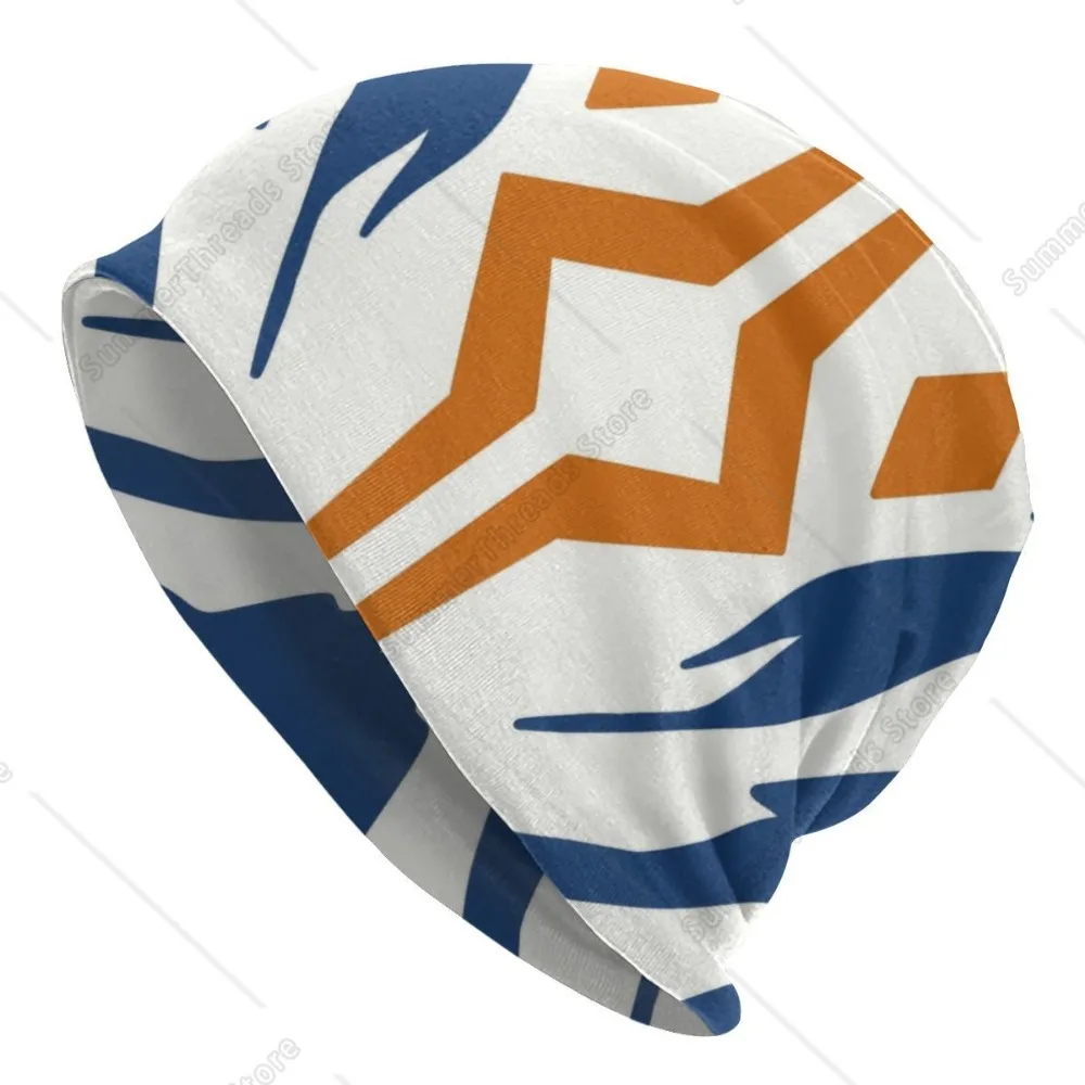 Fulcrum Ahsoka Tano  Beanies Caps Men Women Unisex Trend Winter Warm Knit Hat Adult Sci Fi Tribal Wars Bonnet Hats