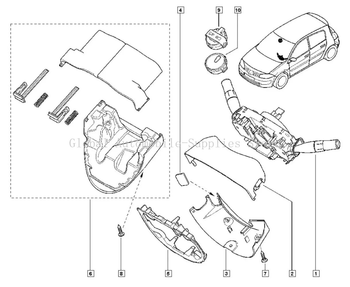 8200216454 8200216462 Replacement Wire Cable 8200216459 8200480340 For Renault Megane II Megane 2 GRAND SCENIC for FORD TRANSIT