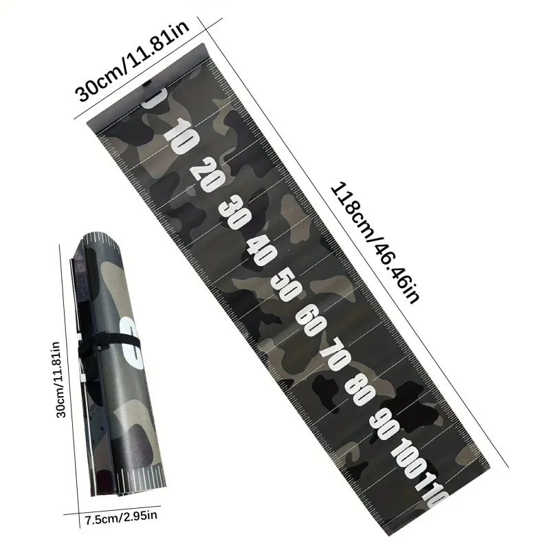 مسطرة السمك، شريط الصيد، قياس معدات الصيد الخارجية، معدات الصيد #5