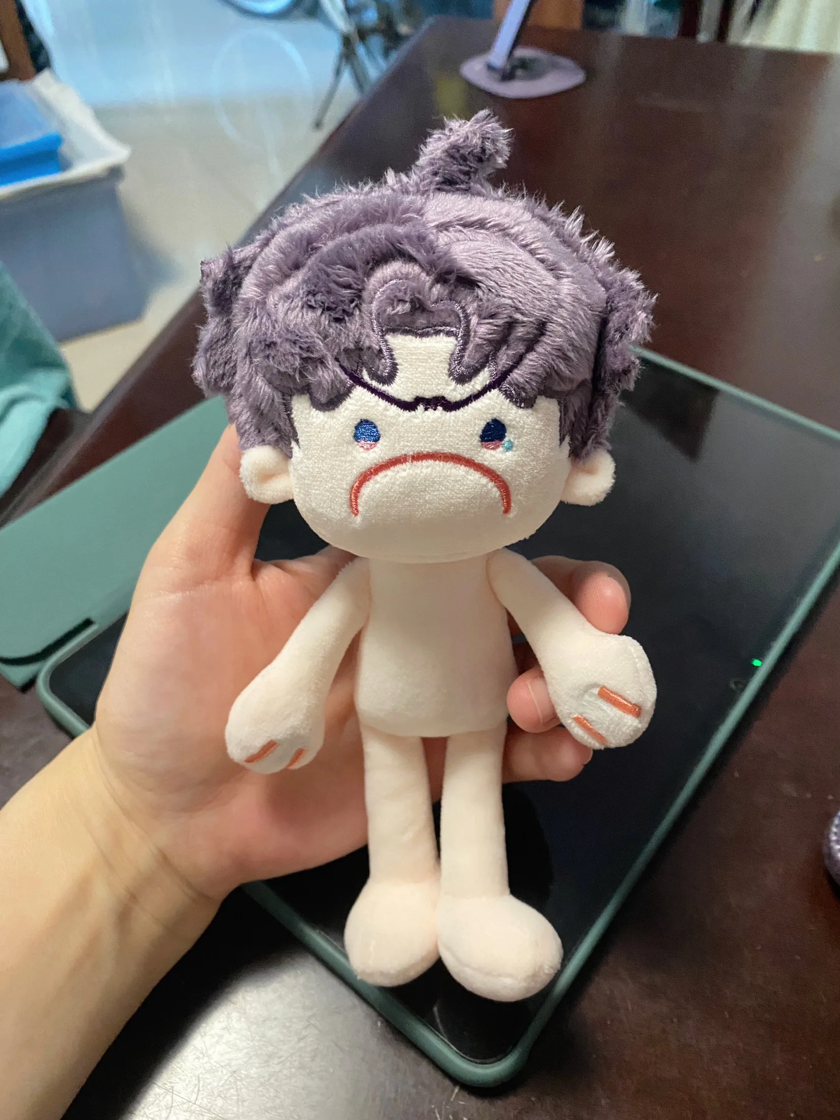 ตุ๊กตาแรฟายเอลจากอนิเมะเกม Love and Deepspace ขนาด 15 ซม. ตุ๊กตาขนนุ่มน่ารัก ชูชัววี่ คอสเพลย์ ของขวัญวันเกิดสำหรับเด็กและผู้ใหญ่