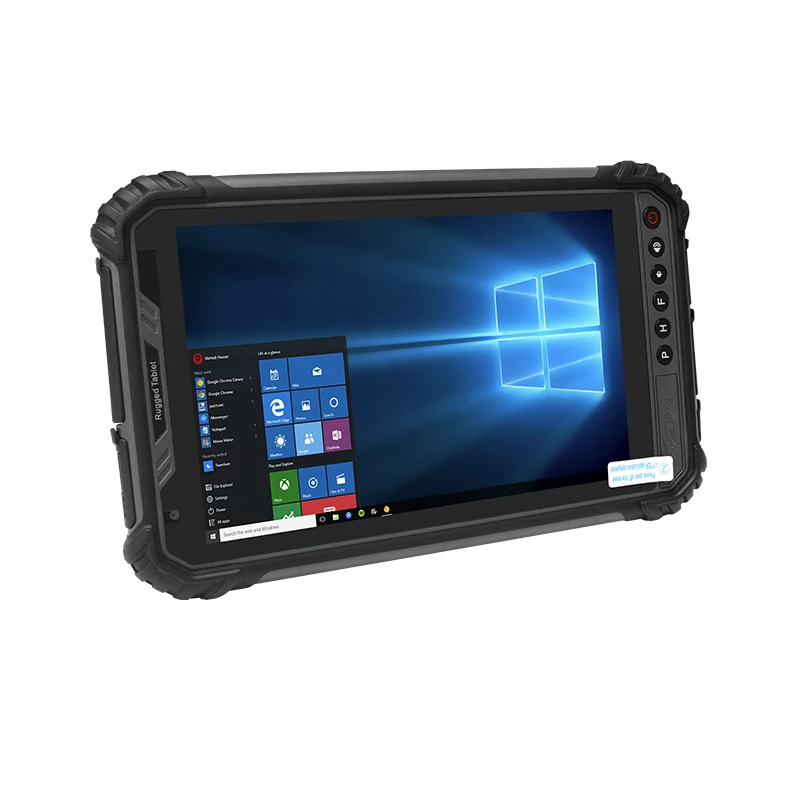 8-Inch Industrial Rugged Tablet PC N5100 Camera NFC 8GB RAM 256GB SSD RJ45 RS232 4G LTE Capacitive Touch Wind Ows 10
